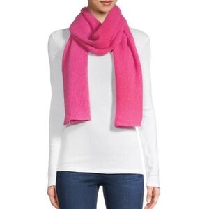 Saks Fifth Avenue Pink Cashmere Scarf